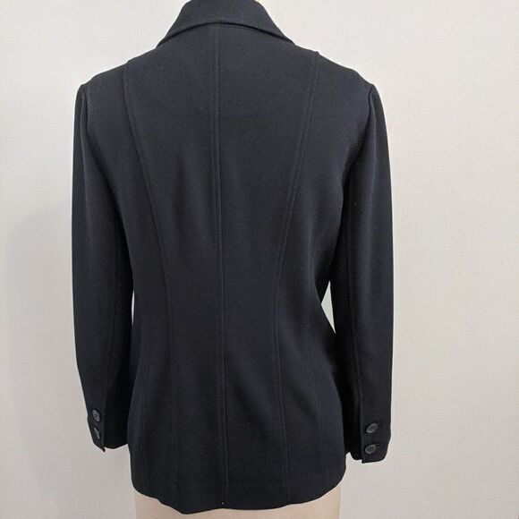 Coldwater Creek Black Blazer Jacket 10P - Picture 3 of 9